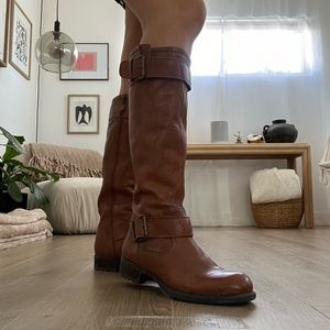 Genuine Leather Boots Franco Sarto